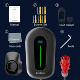 Coolladen 11kW Väggbox Smart App Typ2 EV-laddare 400V 16A, Justerbar Ström Hem EV-laddningsstation För Elfordon EVSE